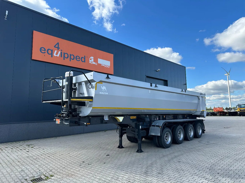 Wielton NEW / UNUSED 4-axle HEAVY-DUTY tipper, HARDOX, 16 tires, 32CBM, NO DOCUMENTS!!! - סמיטריילר עם מזהיר: תמונה 2 Wielton NEW / UNUSED 4-axle HEAVY-DUTY tipper, HARDOX, 16 tires, 32CBM, NO DOCUMENTS!!! - סמיטריילר עם מזהיר: תמונה 2