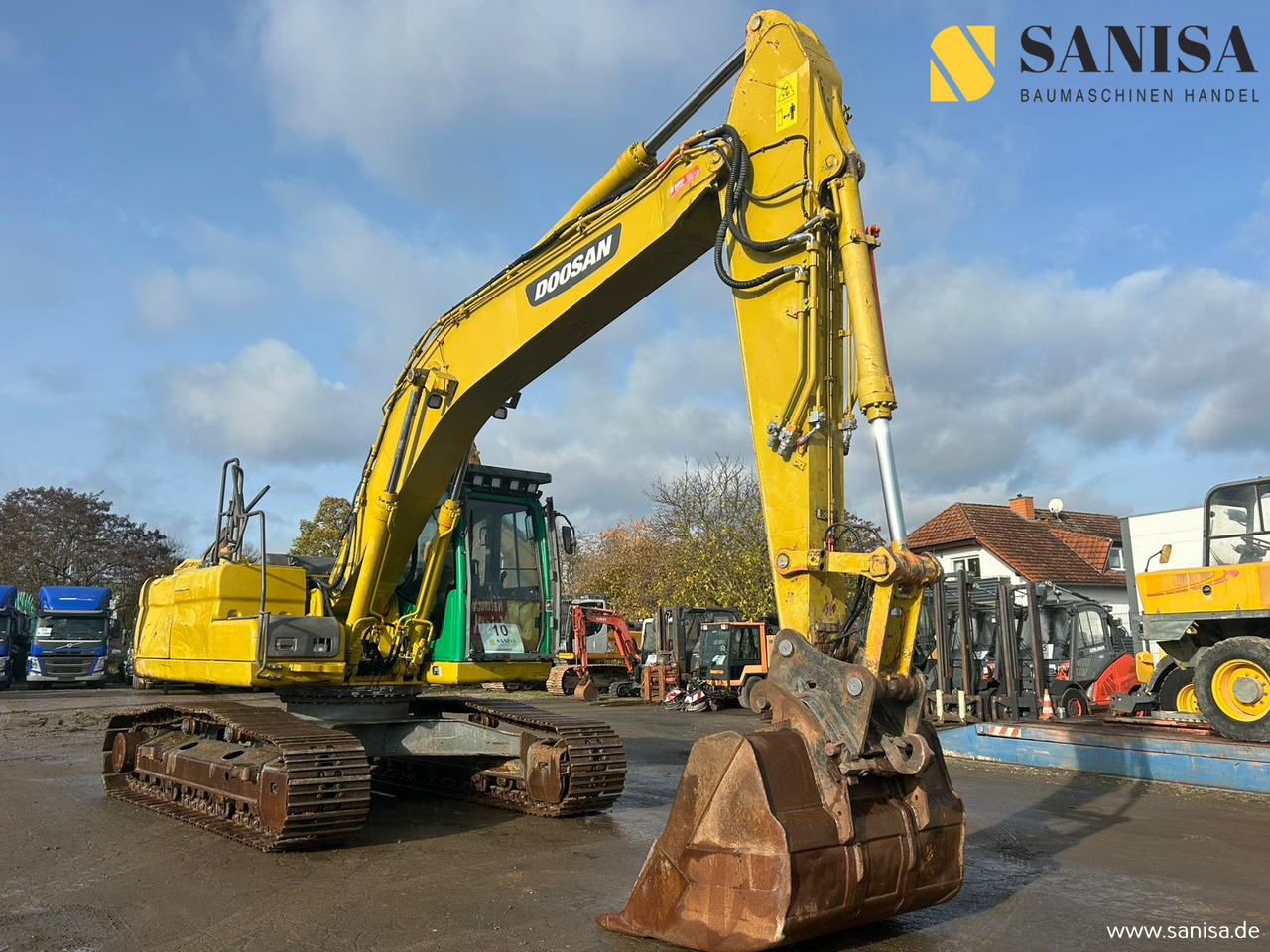 DOOSAN DX225 LC-3/ 1 Löffel/SW/Hydraulikleitung - מחפר סורק: תמונה 1 DOOSAN DX225 LC-3/ 1 Löffel/SW/Hydraulikleitung - מחפר סורק: תמונה 1