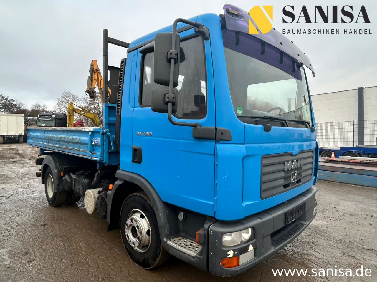 MAN TGL 8.210/Dreiseitenkipper/Meiller Aufbau - מזהיר: תמונה 1 MAN TGL 8.210/Dreiseitenkipper/Meiller Aufbau - מזהיר: תמונה 1