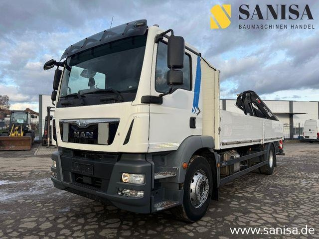 MAN TGM 18.340/Kran Hiab 099 E-2 HIDUO - משאית צד נופל/ שטוחה: תמונה 1 MAN TGM 18.340/Kran Hiab 099 E-2 HIDUO - משאית צד נופל/ שטוחה: תמונה 1