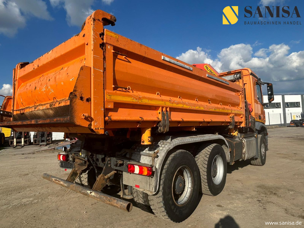 MERCEDES-BENZ Arocs 2648/3 S.-Kipper Meiler/Palfinger PK23002/2x Boardmatik - משאית צד נופל/ שטוחה, משאית מנוף: תמונה 5 MERCEDES-BENZ Arocs 2648/3 S.-Kipper Meiler/Palfinger PK23002/2x Boardmatik - משאית צד נופל/ שטוחה, משאית מנוף: תמונה 5