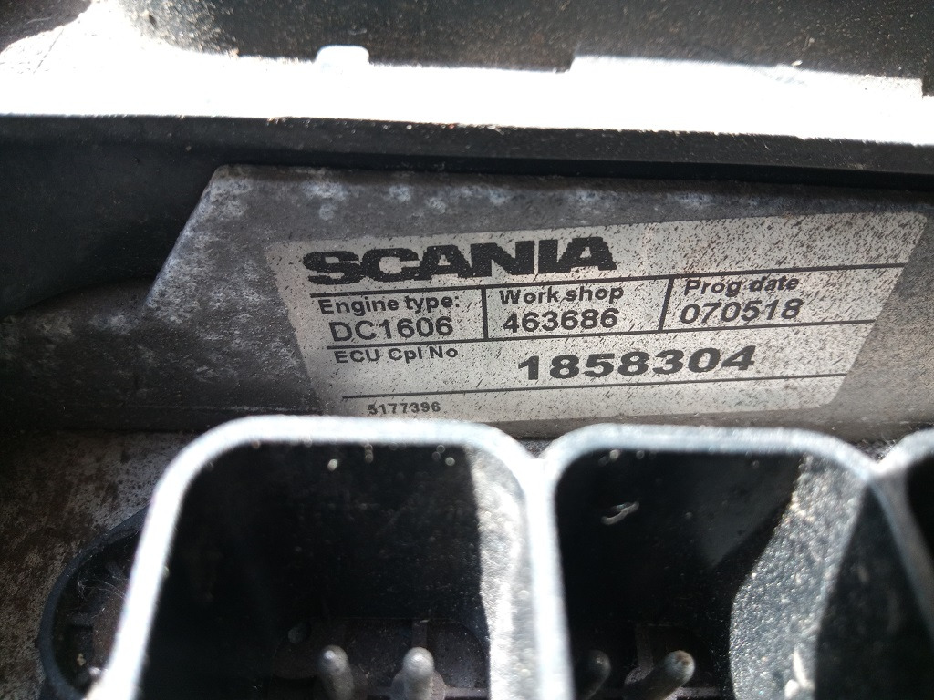 EDC Scania R500 DC1606 1858304 - ECU עבור משאית: תמונה 1 EDC Scania R500 DC1606 1858304 - ECU עבור משאית: תמונה 1