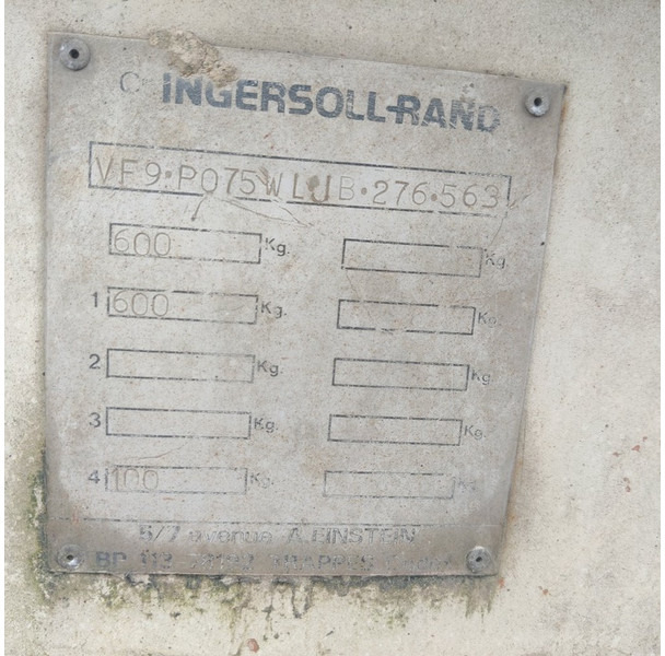 Ingersoll Rand 741 - יחידת טרקטור: תמונה 4 Ingersoll Rand 741 - יחידת טרקטור: תמונה 4