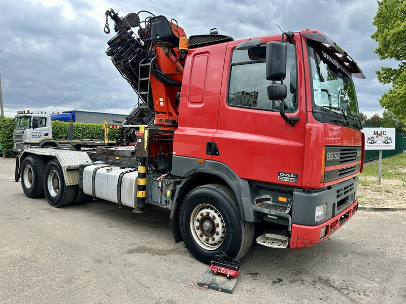 DAF 85 CF 430 6x4 CRANE PK 32.000 F (7x) + WINCH - EURO 2 - MANUAL ZF - HUB REDUCTION / STEEL SPRING - BE TRUCK - משאית מנוף: תמונה 2 DAF 85 CF 430 6x4 CRANE PK 32.000 F (7x) + WINCH - EURO 2 - MANUAL ZF - HUB REDUCTION / STEEL SPRING - BE TRUCK - משאית מנוף: תמונה 2