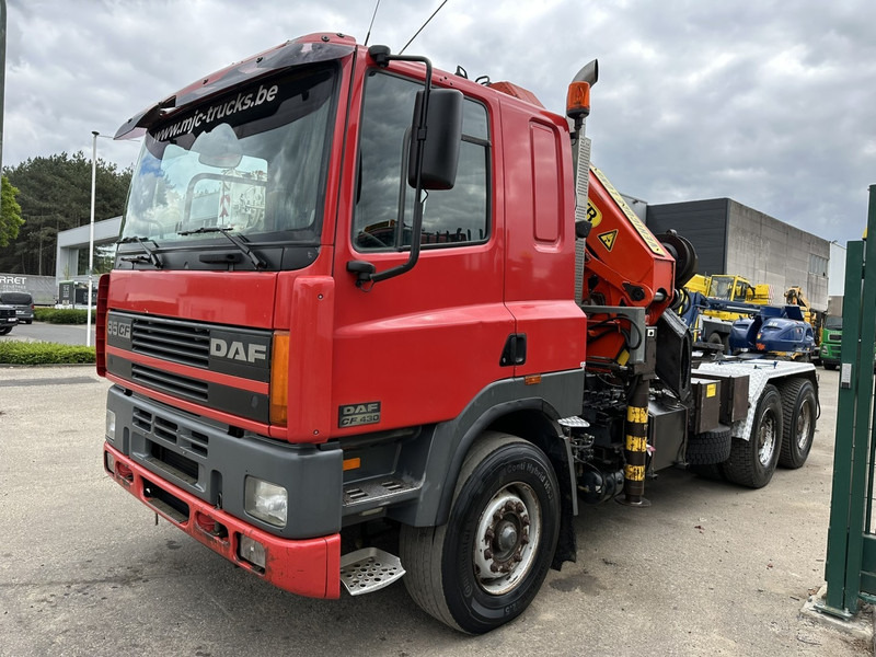 DAF 85 CF 430 6x4 CRANE PK 32.000 F (7x) + WINCH - EURO 2 - MANUAL ZF - HUB REDUCTION / STEEL SPRING - BE TRUCK - יחידת טרקטור: תמונה 3 DAF 85 CF 430 6x4 CRANE PK 32.000 F (7x) + WINCH - EURO 2 - MANUAL ZF - HUB REDUCTION / STEEL SPRING - BE TRUCK - יחידת טרקטור: תמונה 3