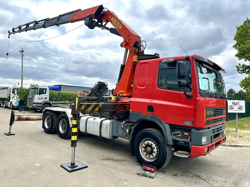 DAF 85 CF 430 6x4 TRACTOR + CRANE PK 32.000 F (7x) + WINCH - EURO 2 - MANUAL ZF - HUB REDUCTION / STEEL SPRING - BE TRUCK - יחידת טרקטור: תמונה 2 DAF 85 CF 430 6x4 TRACTOR + CRANE PK 32.000 F (7x) + WINCH - EURO 2 - MANUAL ZF - HUB REDUCTION / STEEL SPRING - BE TRUCK - יחידת טרקטור: תמונה 2