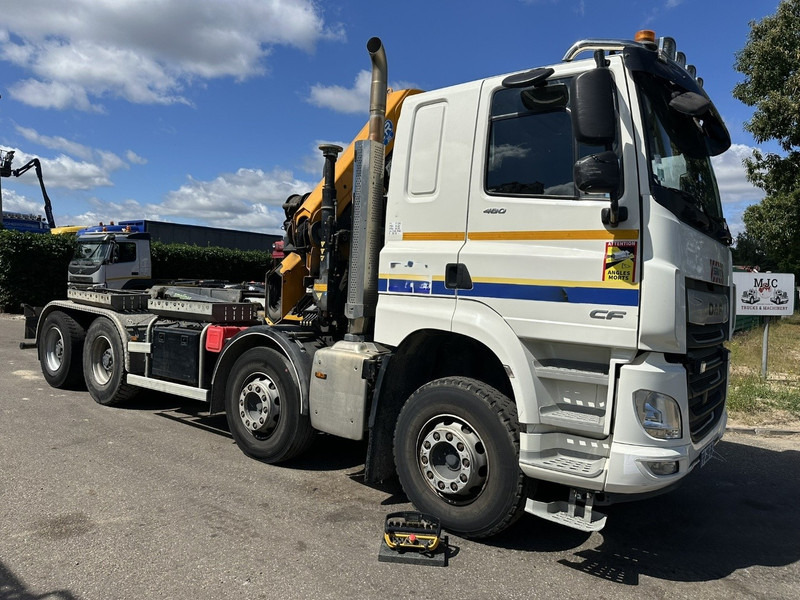 DAF CF 480 8x4 HOOKLIFT + CRANE (19m!) EFFER 205 / 6S + WINCH - RETARDER - *165.000km* - VERY NICE - משאית הרמת וו, משאית מנוף: תמונה 2 DAF CF 480 8x4 HOOKLIFT + CRANE (19m!) EFFER 205 / 6S + WINCH - RETARDER - *165.000km* - VERY NICE - משאית הרמת וו, משאית מנוף: תמונה 2