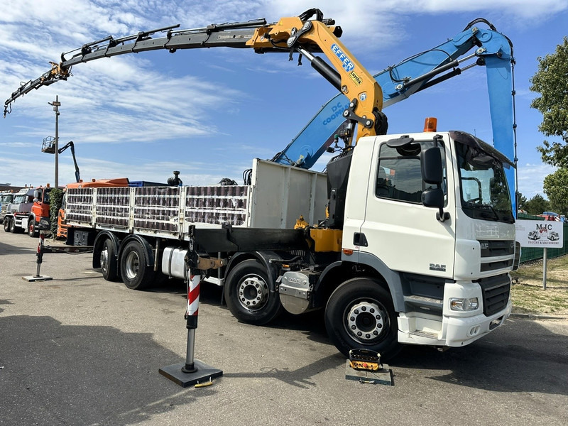 DAF CF 85.360 8x2 + CRANE (25m!) EFFER 305 6S + JIB 4S + ROTATOR - PLATORM 7m60 - LIFT + STEERING AXLE - EURO 5 - BE - משאית מנוף: תמונה 1 DAF CF 85.360 8x2 + CRANE (25m!) EFFER 305 6S + JIB 4S + ROTATOR - PLATORM 7m60 - LIFT + STEERING AXLE - EURO 5 - BE - משאית מנוף: תמונה 1