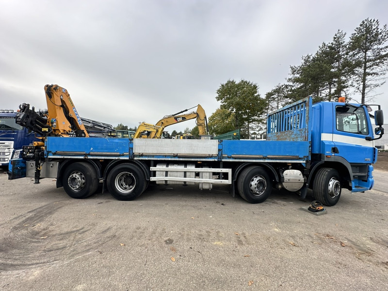 DAF CF 85.360 8x2 PRITSCHE 7m35 + KRAN EFFER 165-3S + RADIO - MANUAL GEARBOX ZF - EURO 5 - BE TRUCK - משאית צד נופל/ שטוחה, משאית מנוף: תמונה 5 DAF CF 85.360 8x2 PRITSCHE 7m35 + KRAN EFFER 165-3S + RADIO - MANUAL GEARBOX ZF - EURO 5 - BE TRUCK - משאית צד נופל/ שטוחה, משאית מנוף: תמונה 5
