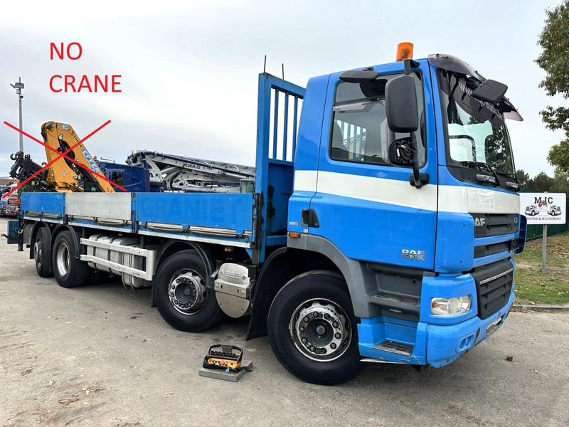 DAF CF 85.360 8x2 (no crane!) - MANUAL GEARBOX ZF - EURO 5 - BE TRUCK - משאית צד נופל/ שטוחה: תמונה 1 DAF CF 85.360 8x2 (no crane!) - MANUAL GEARBOX ZF - EURO 5 - BE TRUCK - משאית צד נופל/ שטוחה: תמונה 1