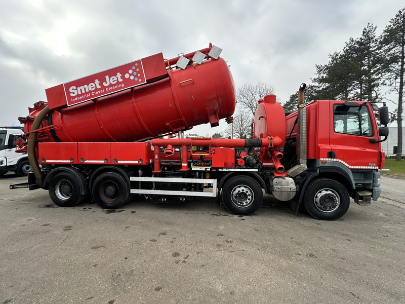 משאית ואקום DAF CF 85.360 8x4 LAGRAM (Bekker) 18m³ KOLKENZUIGER / HYDROCUREUR / VACUUM TRUCK - MANUAL ZF - STEEL SPRING / BIG AXLES HUB REDUCTION - BE TRUCK: תמונה 18