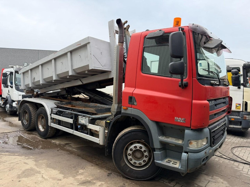 DAF CF 85.410 6x4 HOOKLIFT HIAB MULTILIFT - MANUAL ZF - EURO 4 - STEEL SPRING / BLATT / LAMES - BIG AXLES / HUB REDUCTION - BE TRUCK - משאית הרמת וו: תמונה 1 DAF CF 85.410 6x4 HOOKLIFT HIAB MULTILIFT - MANUAL ZF - EURO 4 - STEEL SPRING / BLATT / LAMES - BIG AXLES / HUB REDUCTION - BE TRUCK - משאית הרמת וו: תמונה 1