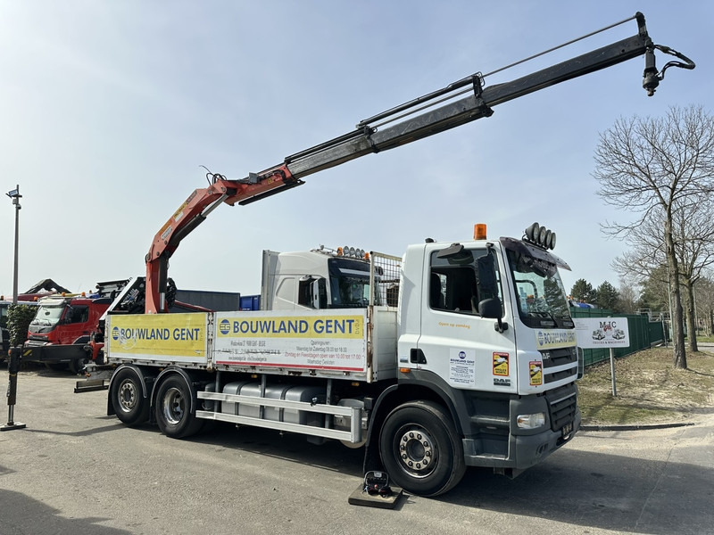 DAF CF 85.460 6x2 LIFT+LENK ACHSE + KRAN PALFINGER PK 18500 (3x) + RADIO + ROTATOR - EURO 5 - AS TRONIC - BE TRUCK - משאית צד נופל/ שטוחה, משאית מנוף: תמונה 2 DAF CF 85.460 6x2 LIFT+LENK ACHSE + KRAN PALFINGER PK 18500 (3x) + RADIO + ROTATOR - EURO 5 - AS TRONIC - BE TRUCK - משאית צד נופל/ שטוחה, משאית מנוף: תמונה 2