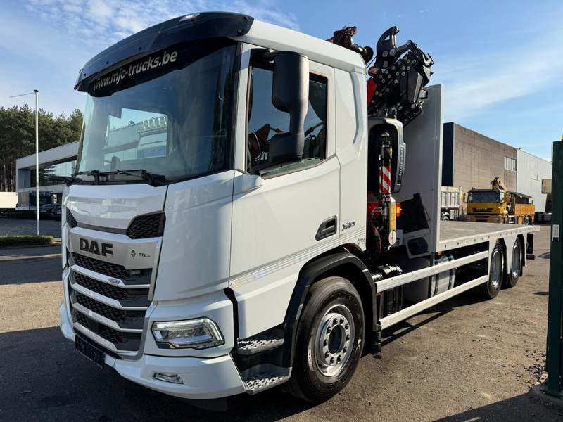 DAF XD 450 6x4 PRITSCHE + (24m) KRAN FASSI F345 8x + WINCH - 35.000km - *TOP CONDITION* - BE TRUCK - משאית צד נופל/ שטוחה, משאית מנוף: תמונה 4 DAF XD 450 6x4 PRITSCHE + (24m) KRAN FASSI F345 8x + WINCH - 35.000km - *TOP CONDITION* - BE TRUCK - משאית צד נופל/ שטוחה, משאית מנוף: תמונה 4