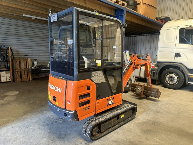 Hitachi ZAXIS ZX19-6 CR 1.9T - 1349H - CABINE - ADJUSTABLE TRACKS - EXTRA HYDR - QUICK HITCH - BE MACHINE - מיני מחפר: תמונה 2 Hitachi ZAXIS ZX19-6 CR 1.9T - 1349H - CABINE - ADJUSTABLE TRACKS - EXTRA HYDR - QUICK HITCH - BE MACHINE - מיני מחפר: תמונה 2