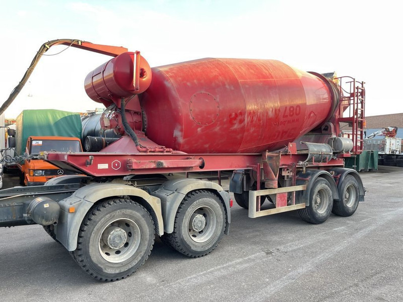Hoenkhaus 12m3 CONCRETE MIXER 2 Axles SAF - AIR SUSP. - DRUM BRAKES - BE TRAILER - מערבל בטון סמיטרליילר: תמונה 1 Hoenkhaus 12m3 CONCRETE MIXER 2 Axles SAF - AIR SUSP. - DRUM BRAKES - BE TRAILER - מערבל בטון סמיטרליילר: תמונה 1