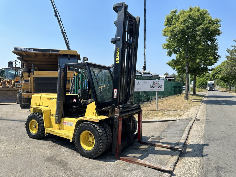 Hyster H 7.00 XL 7.0T - 5400mm - SIDESHIFT - PERKINS 4 CYLINDER - מלגזת סולר: תמונה 1 Hyster H 7.00 XL 7.0T - 5400mm - SIDESHIFT - PERKINS 4 CYLINDER - מלגזת סולר: תמונה 1