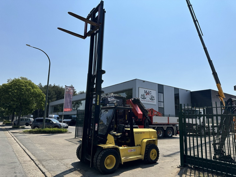 Hyster H 7.00 XL 7.0T - 5400mm - SIDESHIFT - PERKINS 4 CYLINDER - מלגזת סולר: תמונה 4 Hyster H 7.00 XL 7.0T - 5400mm - SIDESHIFT - PERKINS 4 CYLINDER - מלגזת סולר: תמונה 4