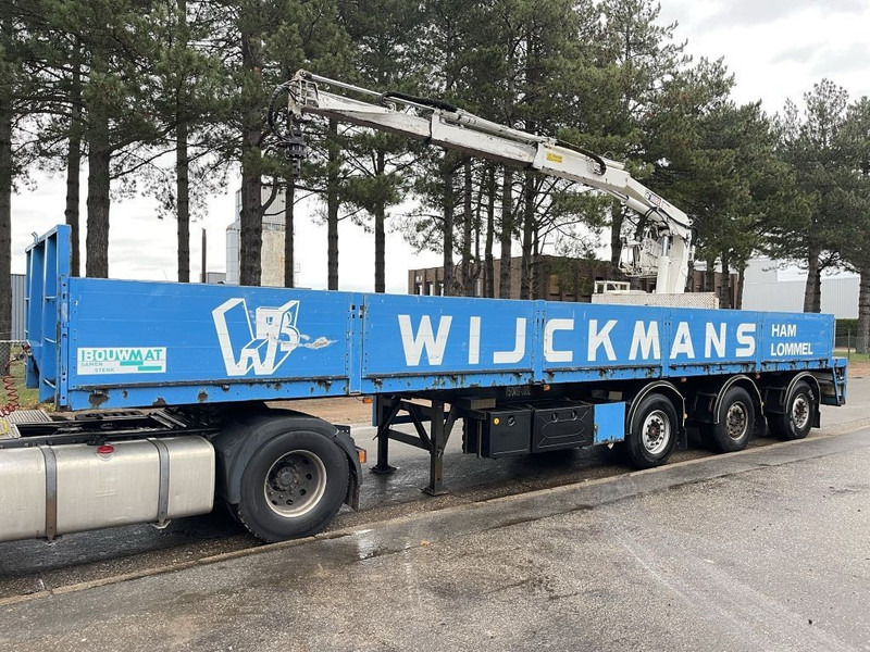 Kwb STEENOPLEGGER KRAAN HIAB R130-F2 - 2x EXT + ROTATOR - 2x STUURASSEN - SCHIJFREMMEN - SAF ASSEN - סמיטריילר צד נופל/ שטוח: תמונה 1 Kwb STEENOPLEGGER KRAAN HIAB R130-F2 - 2x EXT + ROTATOR - 2x STUURASSEN - SCHIJFREMMEN - SAF ASSEN - סמיטריילר צד נופל/ שטוח: תמונה 1