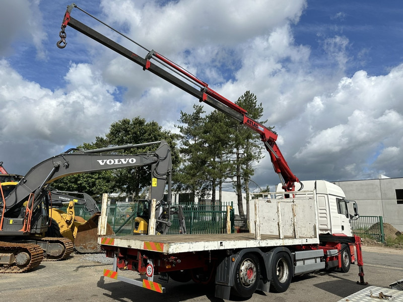 MAN TG 360 A 6x2 + CRANE ATLAS 100.1 A3 - PLATFORM 5m80 - E3 - LIFT-AXLE - FULL AIR SUSPENSION - ZF AS TRONIC - BE TRUCK - משאית מנוף: תמונה 5 MAN TG 360 A 6x2 + CRANE ATLAS 100.1 A3 - PLATFORM 5m80 - E3 - LIFT-AXLE - FULL AIR SUSPENSION - ZF AS TRONIC - BE TRUCK - משאית מנוף: תמונה 5