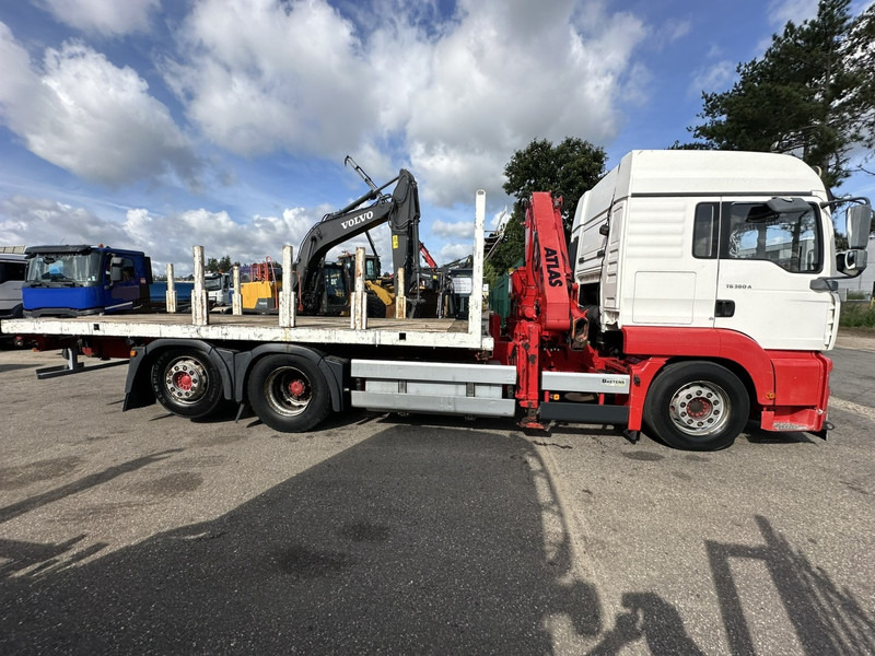 MAN TG 360 A 6x2 + CRANE ATLAS 100.1 A3 - PLATFORM 5m80 - E3 - LIFT-AXLE - FULL AIR SUSPENSION - ZF AS TRONIC - BE TRUCK - משאית מנוף: תמונה 3 MAN TG 360 A 6x2 + CRANE ATLAS 100.1 A3 - PLATFORM 5m80 - E3 - LIFT-AXLE - FULL AIR SUSPENSION - ZF AS TRONIC - BE TRUCK - משאית מנוף: תמונה 3