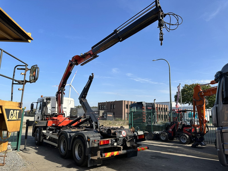 MAN TGA 33.360 6x4 HAAKSYSTEEM + KRAAN PALFINGER PK 15002 - MANUEEL - BLADVERIGN - NAAFREDUCTIE - BE TRUCK - משאית הרמת וו, משאית מנוף: תמונה 5 MAN TGA 33.360 6x4 HAAKSYSTEEM + KRAAN PALFINGER PK 15002 - MANUEEL - BLADVERIGN - NAAFREDUCTIE - BE TRUCK - משאית הרמת וו, משאית מנוף: תמונה 5