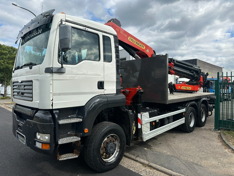 MAN TGA 33.360 6x6 + CRANE PALFINGER PK36002 E 6x + JIB + WINCH - *184.000km* - MANUAL - EURO 3 - משאית מנוף: תמונה 1 MAN TGA 33.360 6x6 + CRANE PALFINGER PK36002 E 6x + JIB + WINCH - *184.000km* - MANUAL - EURO 3 - משאית מנוף: תמונה 1