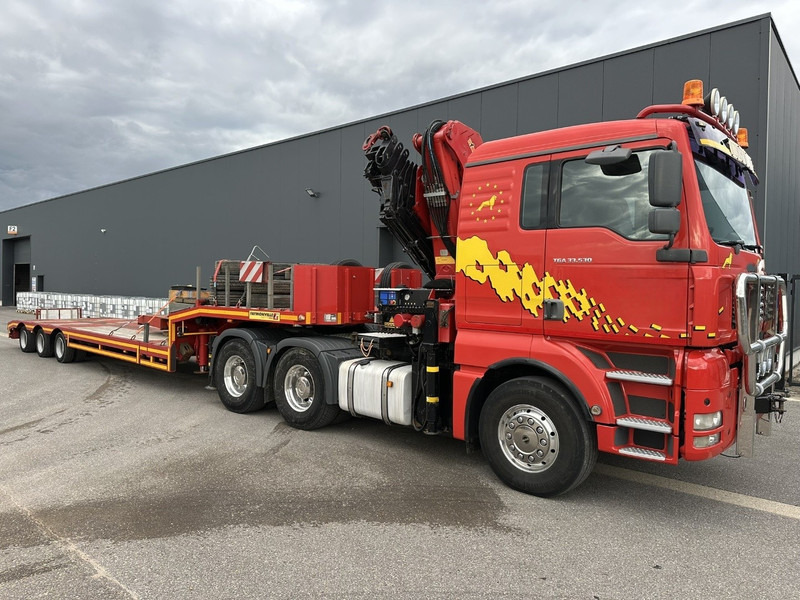 MAN TGA 33.530 6x4 - 90T + KRAN HMF 3720 K6 (17.3m) - RETARDER - MANUAL ZF - EURO 3 - 590.000km - ALCOA - BIG AXLES HUB REDUCTION - BE TRUCK - TOP ZUSTAND - יחידת טרקטור: תמונה 3 MAN TGA 33.530 6x4 - 90T + KRAN HMF 3720 K6 (17.3m) - RETARDER - MANUAL ZF - EURO 3 - 590.000km - ALCOA - BIG AXLES HUB REDUCTION - BE TRUCK - TOP ZUSTAND - יחידת טרקטור: תמונה 3