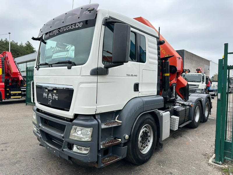 MAN TGS 26.440 6X4 + (22m) CRANE PALFINGER PK62002 E 6x H + 1ME - RETARDER - EURO 5 - BE TRUCK - משאית מנוף: תמונה 3 MAN TGS 26.440 6X4 + (22m) CRANE PALFINGER PK62002 E 6x H + 1ME - RETARDER - EURO 5 - BE TRUCK - משאית מנוף: תמונה 3