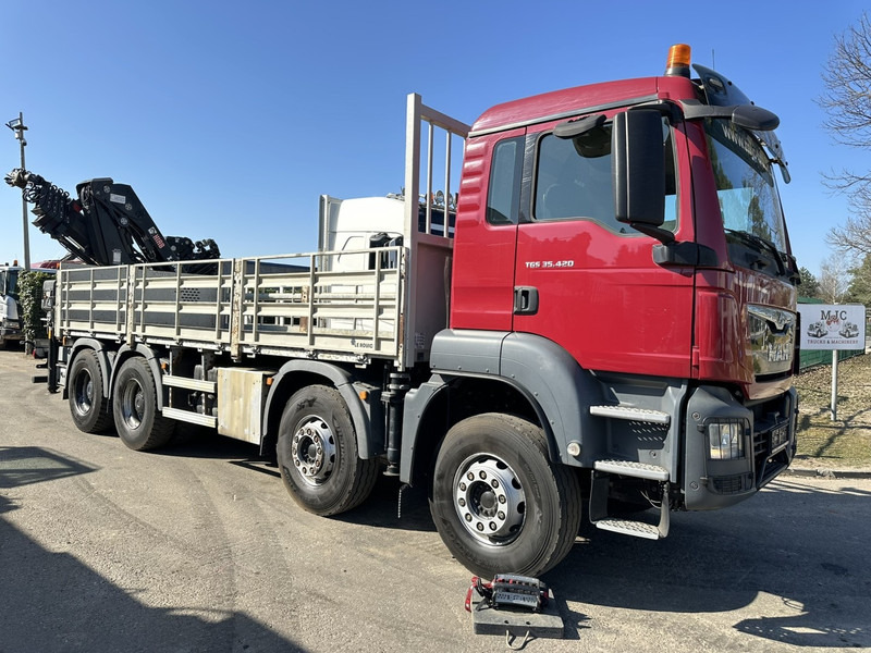 MAN TGS 35.420 8x4 + CRANE HIAB X-HIPRO 302 EP-5 - 192.000km - ROTATOR - 5/6 F - PLATFORM 6m55 - AIR SUSPENSION - TUV 06/2025 - TOP CONDITION - משאית מנוף: תמונה 2 MAN TGS 35.420 8x4 + CRANE HIAB X-HIPRO 302 EP-5 - 192.000km - ROTATOR - 5/6 F - PLATFORM 6m55 - AIR SUSPENSION - TUV 06/2025 - TOP CONDITION - משאית מנוף: תמונה 2