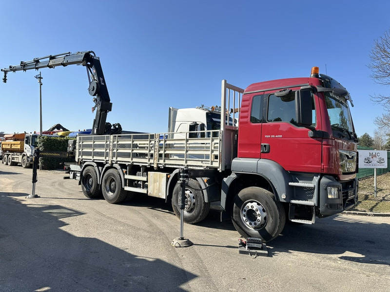 MAN TGS 35.420 8x4 + CRANE HIAB X-HIPRO 302 EP-5 - 192.000km - ROTATOR - 5/6 F - PLATFORM 6m55 - AIR SUSPENSION - TUV 06/2025 - TOP CONDITION - משאית מנוף: תמונה 1 MAN TGS 35.420 8x4 + CRANE HIAB X-HIPRO 302 EP-5 - 192.000km - ROTATOR - 5/6 F - PLATFORM 6m55 - AIR SUSPENSION - TUV 06/2025 - TOP CONDITION - משאית מנוף: תמונה 1