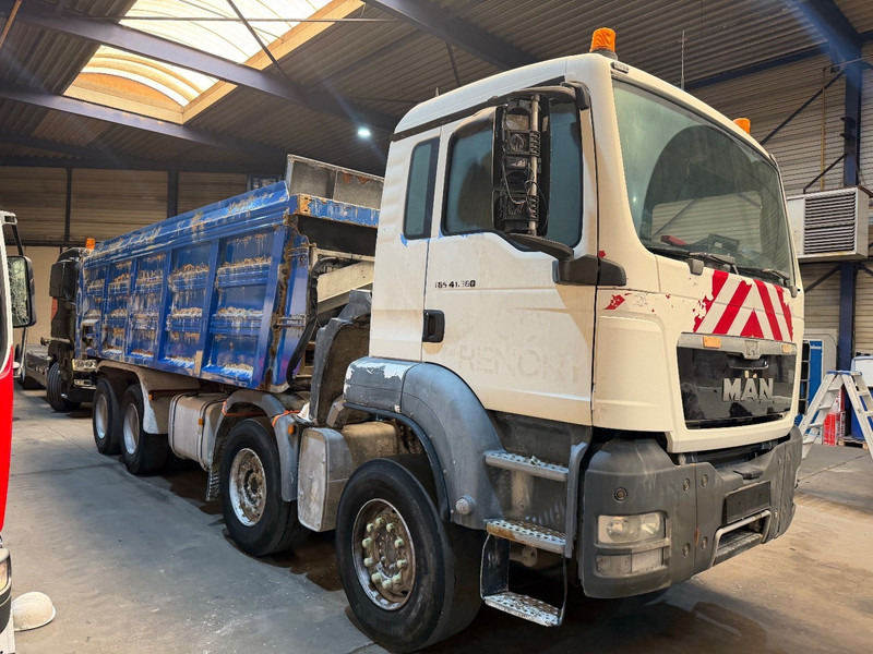 MAN TGS 41.360 8x4 - *EURO 3* TIPPER - FLIEGL PUSH TIPPER - BIG AXLES / HUB REDUCTION - STEEL SPRING - AS TRONIC AUTOMATIC - מזהיר: תמונה 3 MAN TGS 41.360 8x4 - *EURO 3* TIPPER - FLIEGL PUSH TIPPER - BIG AXLES / HUB REDUCTION - STEEL SPRING - AS TRONIC AUTOMATIC - מזהיר: תמונה 3