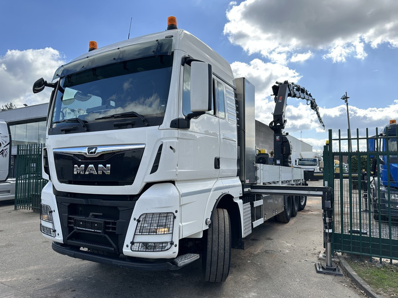MAN TGX 35.420 8x4-4 TRIDEM + CRANE (26m!) HIAB X-HIPRO 408 E-5 + JIB 100X-5 - PLATFORM 6m40 - *306.245km* - BE TRUCK - משאית מנוף: תמונה 2 MAN TGX 35.420 8x4-4 TRIDEM + CRANE (26m!) HIAB X-HIPRO 408 E-5 + JIB 100X-5 - PLATFORM 6m40 - *306.245km* - BE TRUCK - משאית מנוף: תמונה 2