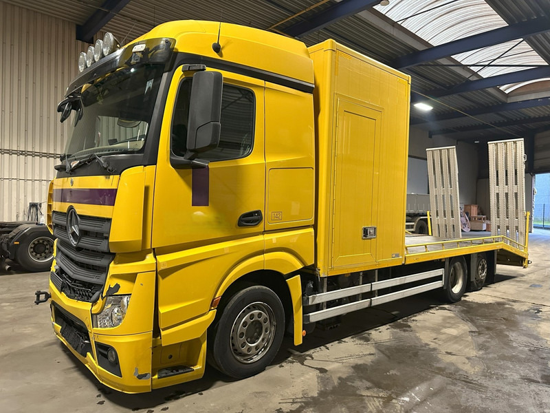 Mercedes-Benz ACTROS 2745 6x2 OPRIJWAGEN / AUTOTRANSPORTER / MACHINE TRANSPORTER - WINCH - 6m10 - EURO 5 - LIFT AXLE - HYDR RAMPS - NL TRUCK - משאית גרירה: תמונה 2 Mercedes-Benz ACTROS 2745 6x2 OPRIJWAGEN / AUTOTRANSPORTER / MACHINE TRANSPORTER - WINCH - 6m10 - EURO 5 - LIFT AXLE - HYDR RAMPS - NL TRUCK - משאית גרירה: תמונה 2