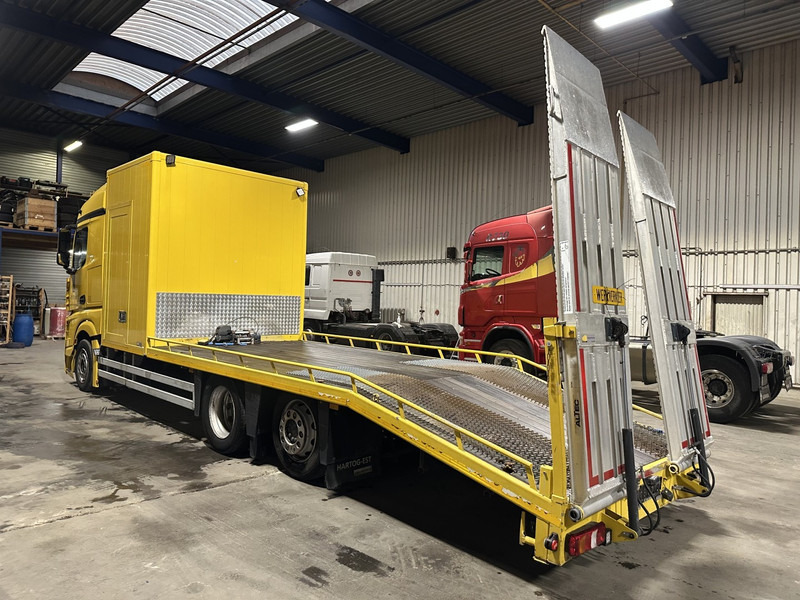 Mercedes-Benz ACTROS 2745 6x2 OPRIJWAGEN / AUTOTRANSPORTER / MACHINE TRANSPORTER - WINCH - 6m10 - EURO 5 - LIFT AXLE - HYDR RAMPS - NL TRUCK - משאית גרירה: תמונה 3 Mercedes-Benz ACTROS 2745 6x2 OPRIJWAGEN / AUTOTRANSPORTER / MACHINE TRANSPORTER - WINCH - 6m10 - EURO 5 - LIFT AXLE - HYDR RAMPS - NL TRUCK - משאית גרירה: תמונה 3