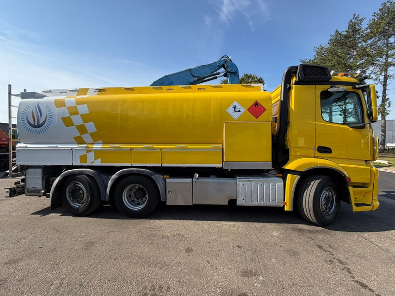Mercedes-Benz ANTOS 2632 6x2 FUEL TANKER 16.000L - 4 COMP - DIESEL / PETROL - RETARDER - EURO 6 - LIFT / STEERING AXLE - *FULL AIR* - BE TRUCK - משאית מכל: תמונה 4 Mercedes-Benz ANTOS 2632 6x2 FUEL TANKER 16.000L - 4 COMP - DIESEL / PETROL - RETARDER - EURO 6 - LIFT / STEERING AXLE - *FULL AIR* - BE TRUCK - משאית מכל: תמונה 4