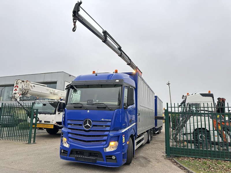 Mercedes-Benz Actros 2645 6x2 105m³ JUMBO + RETARDER + CRANE PALFINGER PK 19.001 SLD (4x) + RADIO - *FULL AIR* - FRIGO - EURO 6 - SAF AXLES - BELGIAN TRUCK - משאית מנוף: תמונה 3 Mercedes-Benz Actros 2645 6x2 105m³ JUMBO + RETARDER + CRANE PALFINGER PK 19.001 SLD (4x) + RADIO - *FULL AIR* - FRIGO - EURO 6 - SAF AXLES - BELGIAN TRUCK - משאית מנוף: תמונה 3