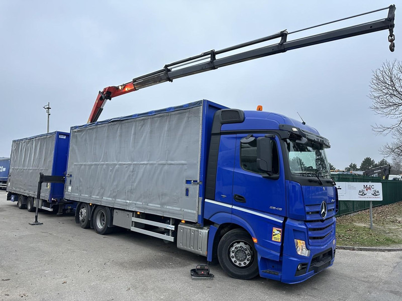 Mercedes-Benz Actros 2645 6x2 105m³ JUMBO + RETARDER + KRAN PALFINGER PK 19.001 SLD (4x) + RADIO - *FULL AIR* - FRIGO - EURO 6 - SAF AXLES - BELGIAN TRUCK - משאית תיבה, משאית מנוף: תמונה 2 Mercedes-Benz Actros 2645 6x2 105m³ JUMBO + RETARDER + KRAN PALFINGER PK 19.001 SLD (4x) + RADIO - *FULL AIR* - FRIGO - EURO 6 - SAF AXLES - BELGIAN TRUCK - משאית תיבה, משאית מנוף: תמונה 2