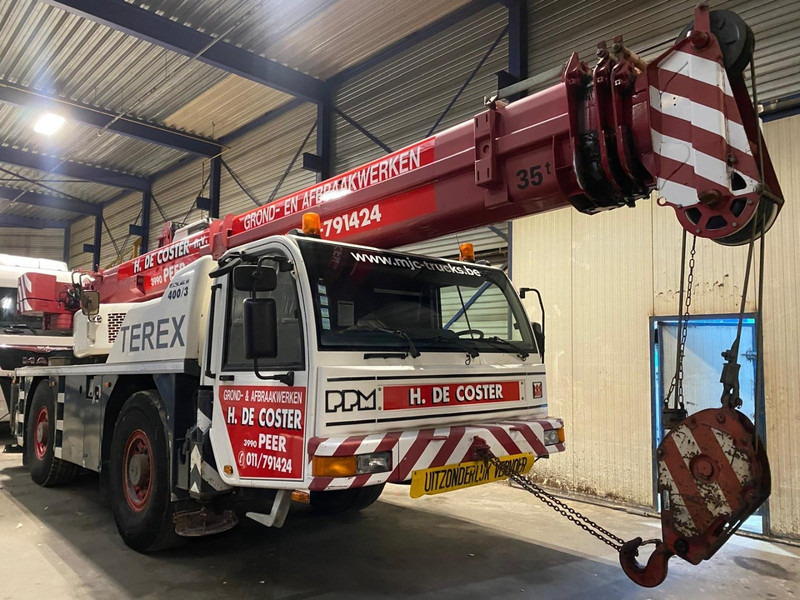 PPM TEREX ATT 400/3 35T / 30.4m - 4x4x4 - 3 AXLES - CE - BELGIAN MACHINE - עגורן לכל שטח: תמונה 1 PPM TEREX ATT 400/3 35T / 30.4m - 4x4x4 - 3 AXLES - CE - BELGIAN MACHINE - עגורן לכל שטח: תמונה 1
