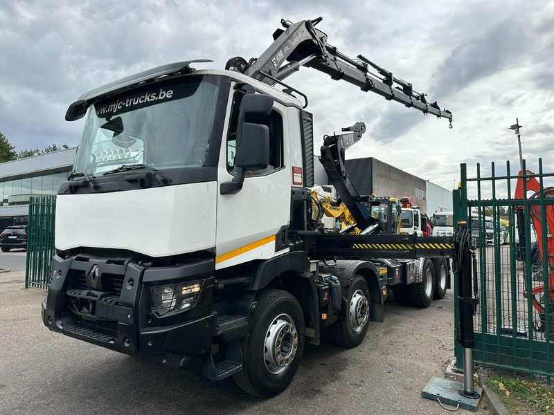 Renault C460 8x4 + (19m!) KRAN HIAB 288 E-6 HIDUO - RADIO - 5/6 F - STEEL SPRING / HUB REDUCTION - BE TRUCK - משאית הרמת וו, משאית מנוף: תמונה 3 Renault C460 8x4 + (19m!) KRAN HIAB 288 E-6 HIDUO - RADIO - 5/6 F - STEEL SPRING / HUB REDUCTION - BE TRUCK - משאית הרמת וו, משאית מנוף: תמונה 3