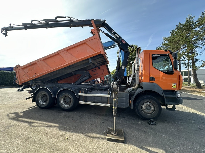 Renault KERAX 380 DXI 6x4 TIPPER + CRANE HIAB 144 B-3 - RADIO - *246.000km* - RETARDER - BORDMATIC - EURO 5 - מזהיר, משאית מנוף: תמונה 4 Renault KERAX 380 DXI 6x4 TIPPER + CRANE HIAB 144 B-3 - RADIO - *246.000km* - RETARDER - BORDMATIC - EURO 5 - מזהיר, משאית מנוף: תמונה 4