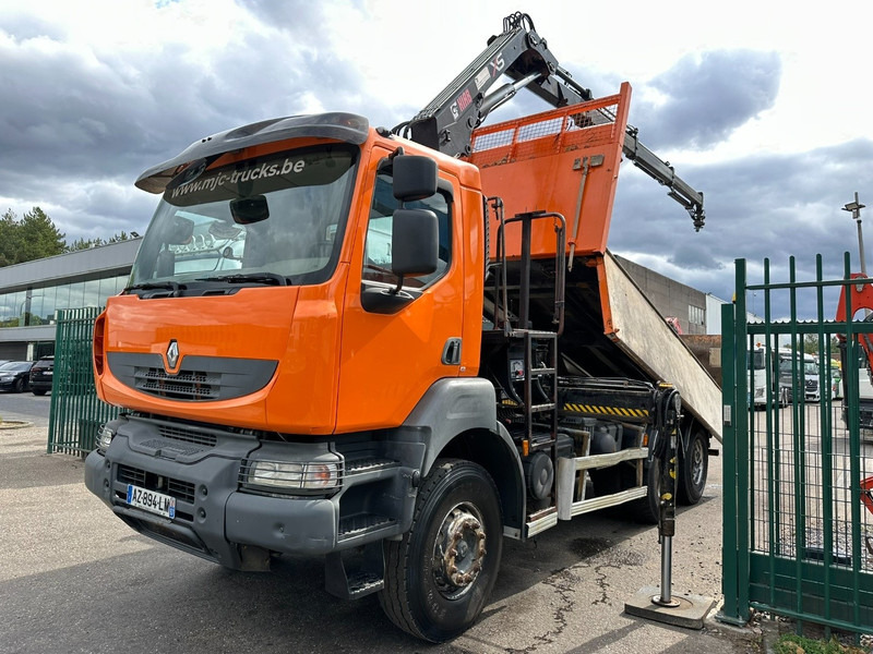 Renault KERAX 380 DXI 6x4 TIPPER + CRANE HIAB 144 B-3 - RADIO - *246.000km* - RETARDER - BORDMATIC - EURO 5 - מזהיר, משאית מנוף: תמונה 2 Renault KERAX 380 DXI 6x4 TIPPER + CRANE HIAB 144 B-3 - RADIO - *246.000km* - RETARDER - BORDMATIC - EURO 5 - מזהיר, משאית מנוף: תמונה 2