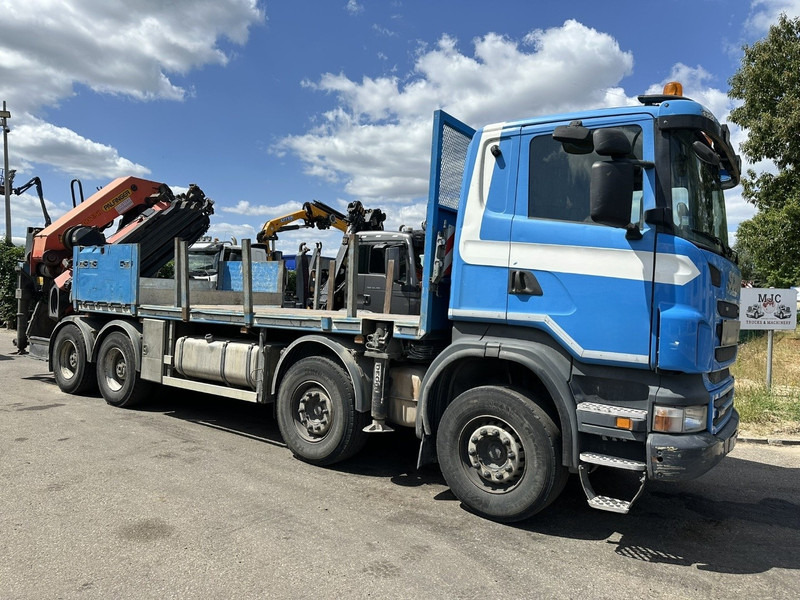 Scania G440 8x4 + (25m!) CRANE PALFINGER PK78002 SH G 8x + WINCH - PLATFORM 6m25 - MANUAL - HUB REDUCTION - STEEL SPRING - EURO 5 - BE TRUCK - משאית מנוף: תמונה 2 Scania G440 8x4 + (25m!) CRANE PALFINGER PK78002 SH G 8x + WINCH - PLATFORM 6m25 - MANUAL - HUB REDUCTION - STEEL SPRING - EURO 5 - BE TRUCK - משאית מנוף: תמונה 2