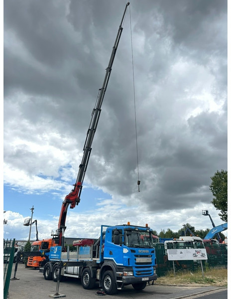 משאית מנוף Scania G440 8x4 + (26.5m!) CRANE PALFINGER PK78002 SH G 8x + 1 + WINCH - PLATFORM 6m25 - MANUAL - HUB REDUCTION - STEEL SPRING - EURO 5 - BE TRUCK: תמונה 8