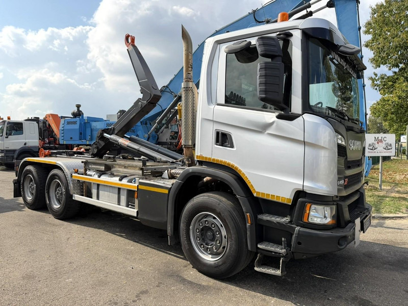 Scania G450 XT 6X4 AJK HAAKSYSTEEM 20T - 5760mm - WB 3m90 - HUB REDUCTION / STEEL SUSPENSION - EURO 6 - BE TRUCK - משאית הרמת וו: תמונה 1 Scania G450 XT 6X4 AJK HAAKSYSTEEM 20T - 5760mm - WB 3m90 - HUB REDUCTION / STEEL SUSPENSION - EURO 6 - BE TRUCK - משאית הרמת וו: תמונה 1