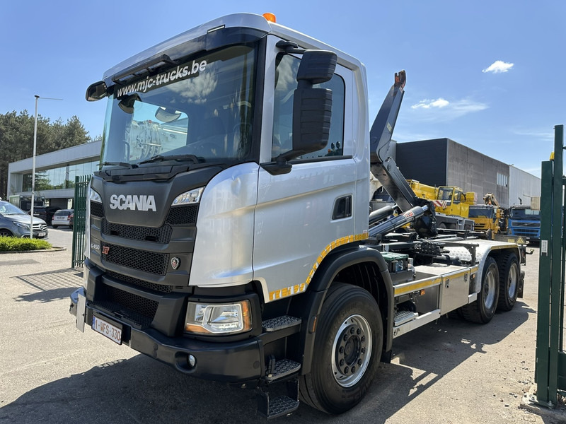Scania G450 XT 6X4 AJK HAAKSYSTEEM 20T - 5760mm - WB 3m90 - HUB REDUCTION / STEEL SUSPENSION - EURO 6 - BE TRUCK - משאית הרמת וו: תמונה 3 Scania G450 XT 6X4 AJK HAAKSYSTEEM 20T - 5760mm - WB 3m90 - HUB REDUCTION / STEEL SUSPENSION - EURO 6 - BE TRUCK - משאית הרמת וו: תמונה 3