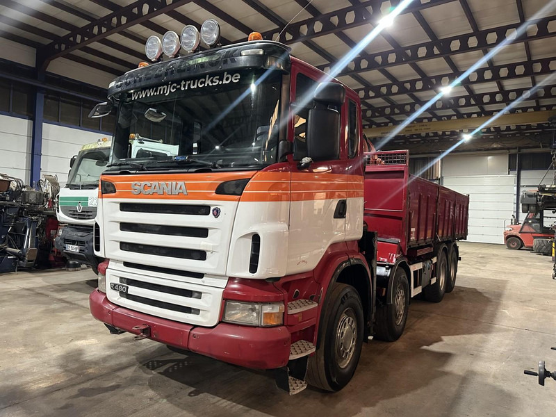 Scania G480 8x4 TIPPER + CRANE ATLAS 240.E4 + RADIO - STEEL SPRING / BIG AXLES - מזהיר, משאית מנוף: תמונה 3 Scania G480 8x4 TIPPER + CRANE ATLAS 240.E4 + RADIO - STEEL SPRING / BIG AXLES - מזהיר, משאית מנוף: תמונה 3