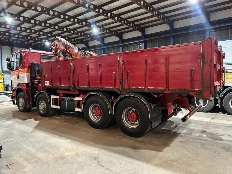 Scania G480 8x4 TIPPER + CRANE ATLAS 240.E4 + RADIO - STEEL SPRING / BIG AXLES - מזהיר, משאית מנוף: תמונה 4 Scania G480 8x4 TIPPER + CRANE ATLAS 240.E4 + RADIO - STEEL SPRING / BIG AXLES - מזהיר, משאית מנוף: תמונה 4