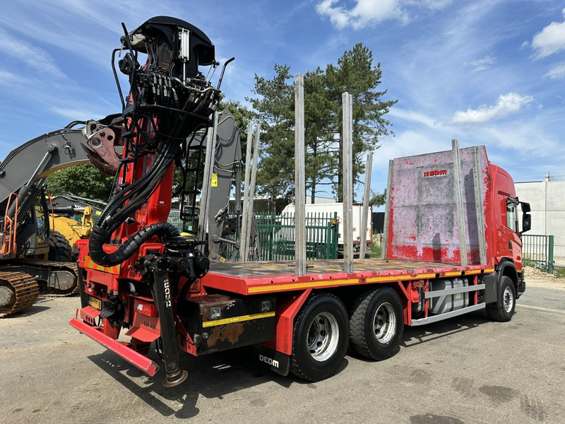 Scania G500 XT 6x4 WOOD / TIMBER / HOLZ CRANE PALFINGER EPSILON Q150Z + RETARDER - FULL AIR SUSP. - BE TRUCK - משאית צד נופל/ שטוחה, משאית מנוף: תמונה 4 Scania G500 XT 6x4 WOOD / TIMBER / HOLZ CRANE PALFINGER EPSILON Q150Z + RETARDER - FULL AIR SUSP. - BE TRUCK - משאית צד נופל/ שטוחה, משאית מנוף: תמונה 4