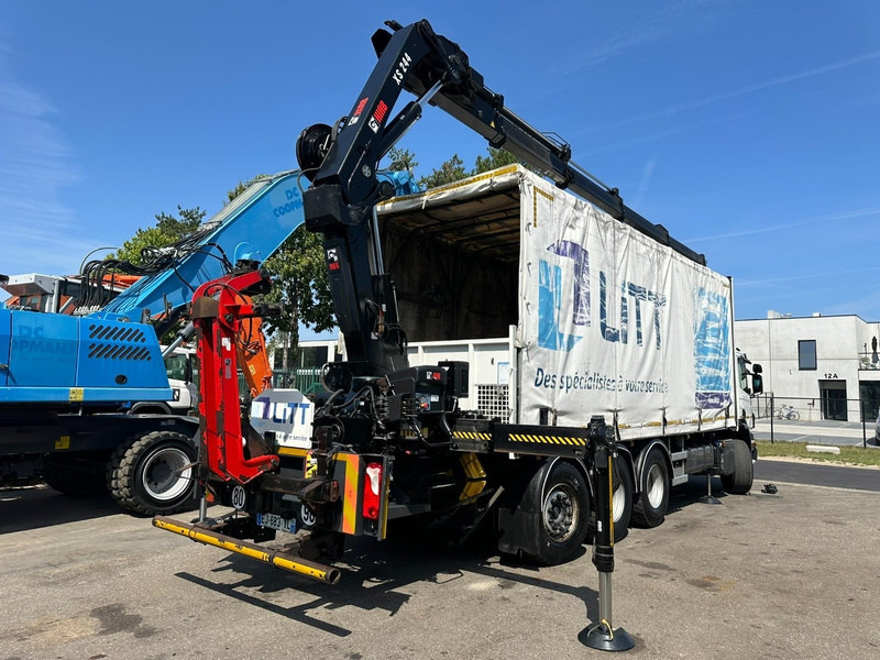 Scania P410 8x4 TRIDEM PRITSCHE PLANE + KRAN HIAB 244 EP-4 HIDUO - RETARDER - LIFT + STEERING AXLE - *327.000km* - RADIO - משאית וילונות צד, משאית מנוף: תמונה 5 Scania P410 8x4 TRIDEM PRITSCHE PLANE + KRAN HIAB 244 EP-4 HIDUO - RETARDER - LIFT + STEERING AXLE - *327.000km* - RADIO - משאית וילונות צד, משאית מנוף: תמונה 5